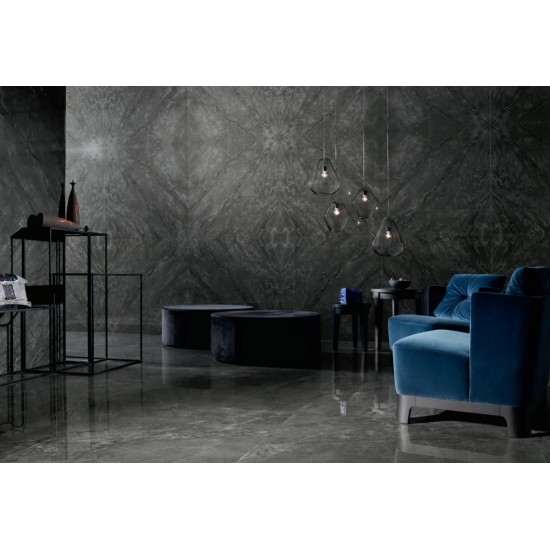 Πλακάκι Muse 12DG Retificatto Ματ Ανθρακί 60x120 Imola Ceramica